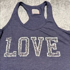 Reflex Dark Blue Tank Top